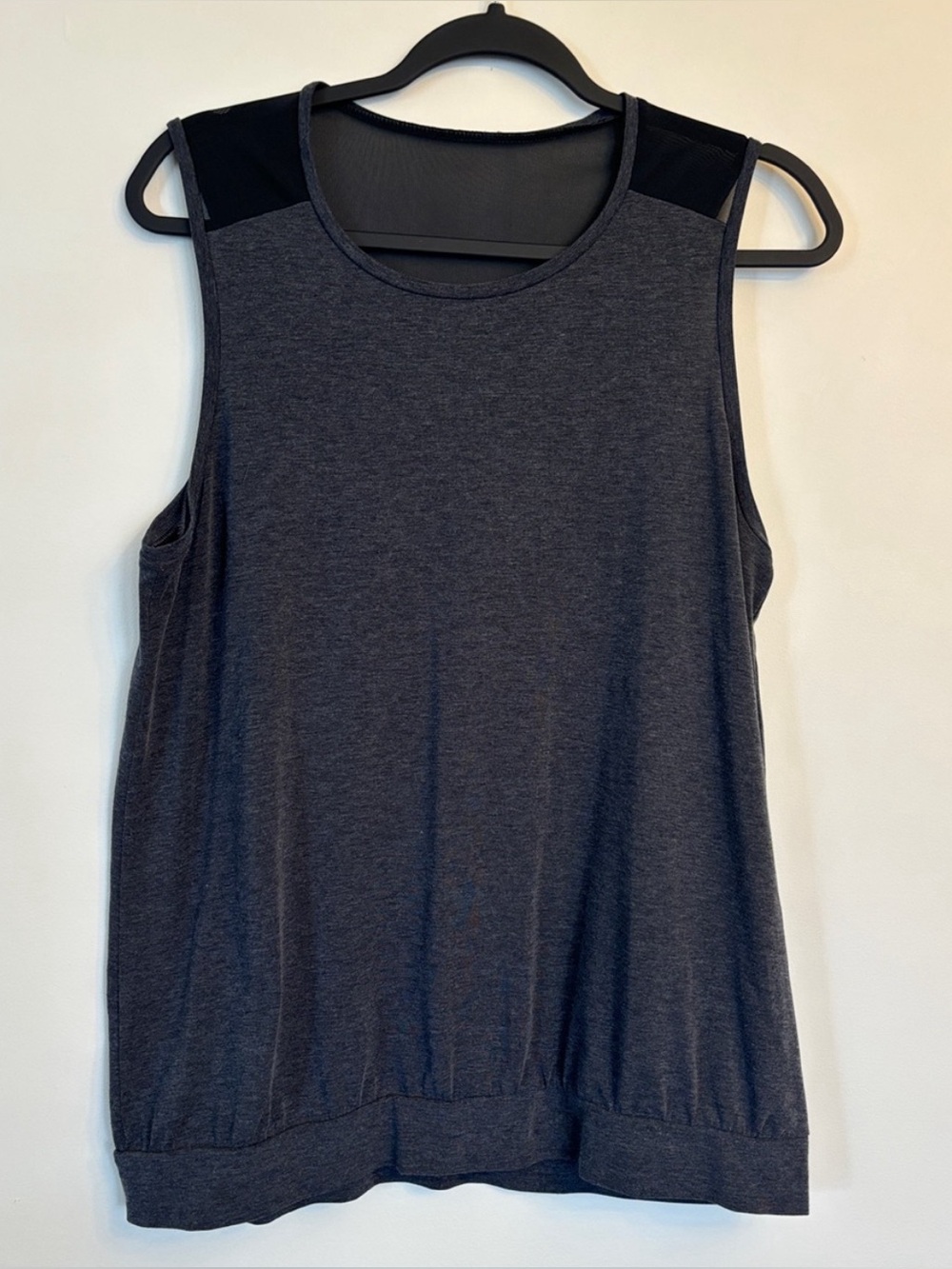 GAPFit Maternity Women's Dark Charcoal Gray Sleeveless Tank Top